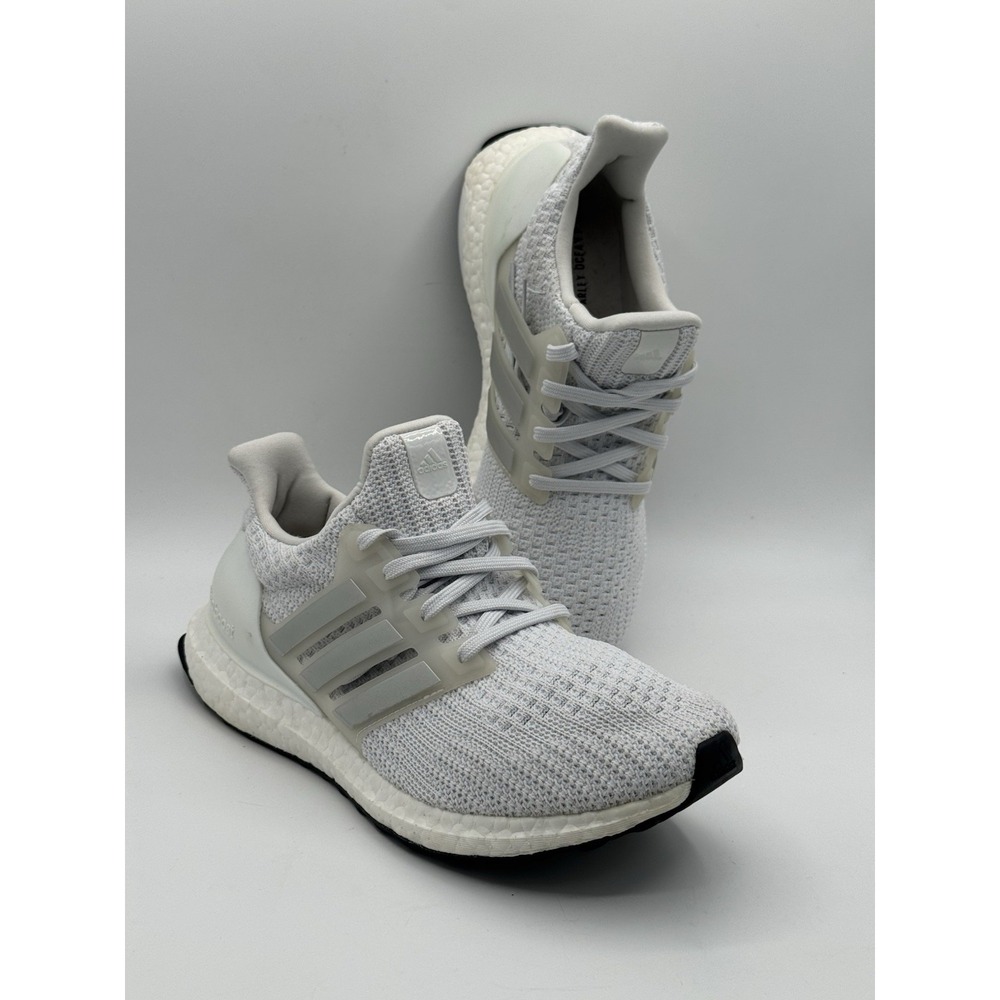 Adidas UltraBoost 4.0 DNA 'White Silver Metallic' Sneakers | Men's Sz 7 - Picture 8 of 11